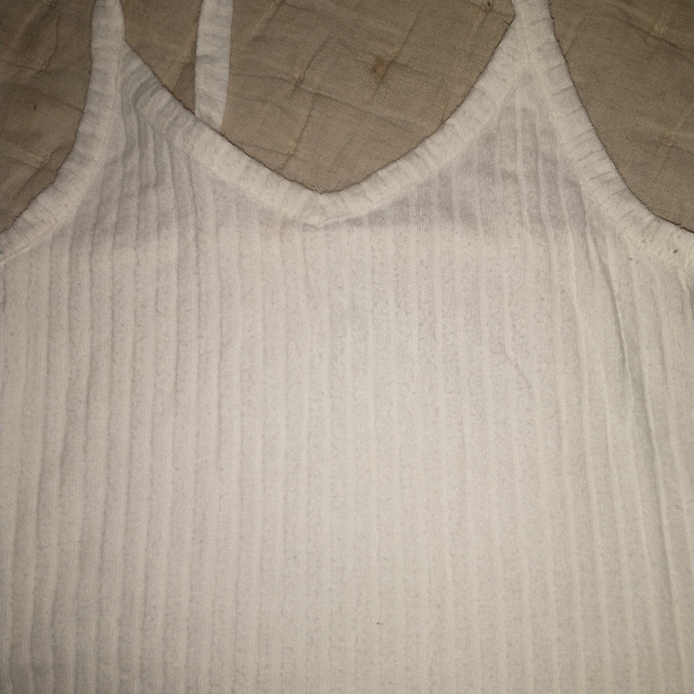 Aerie white tank top